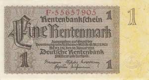 1 Rentenmark 1937 ro.166b F